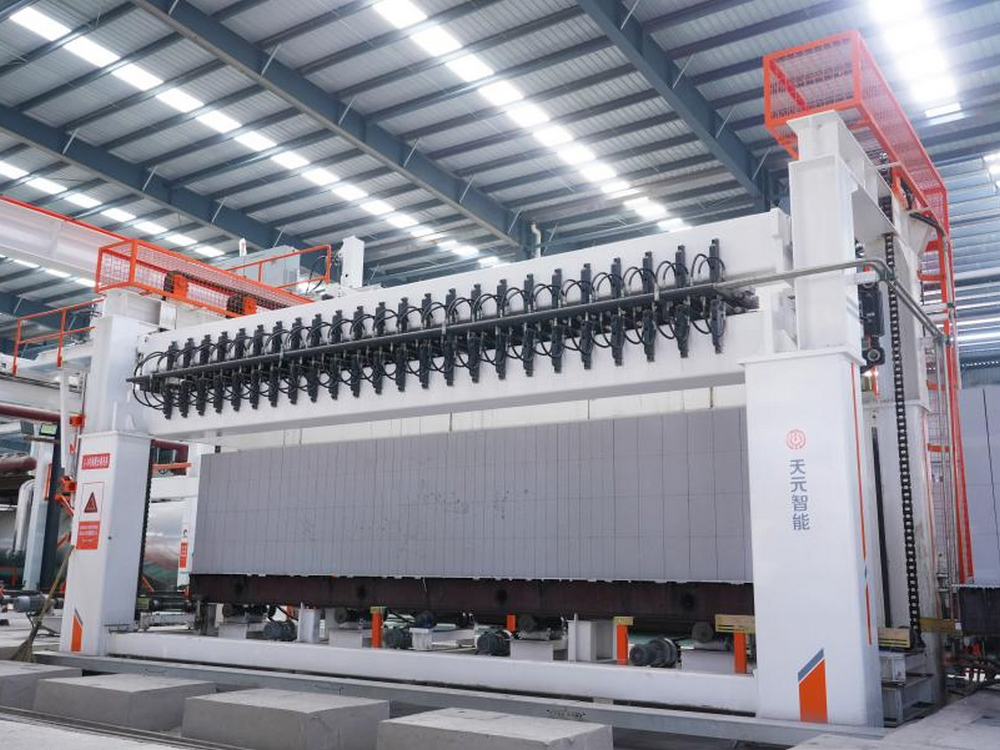Huzhou Linghu Lingxin Wall Material Co., Ltd. پروژه انحصاری خط تولید بلوک AAC با ظرفیت فوق العاده بالا